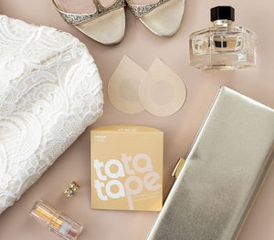 Tata Tape - Satin Nipple Covers - Cream
